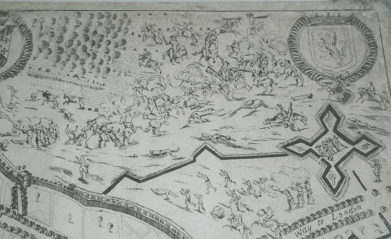 Rare map shows city before Battle of Worcester in 1651 | Worcester News