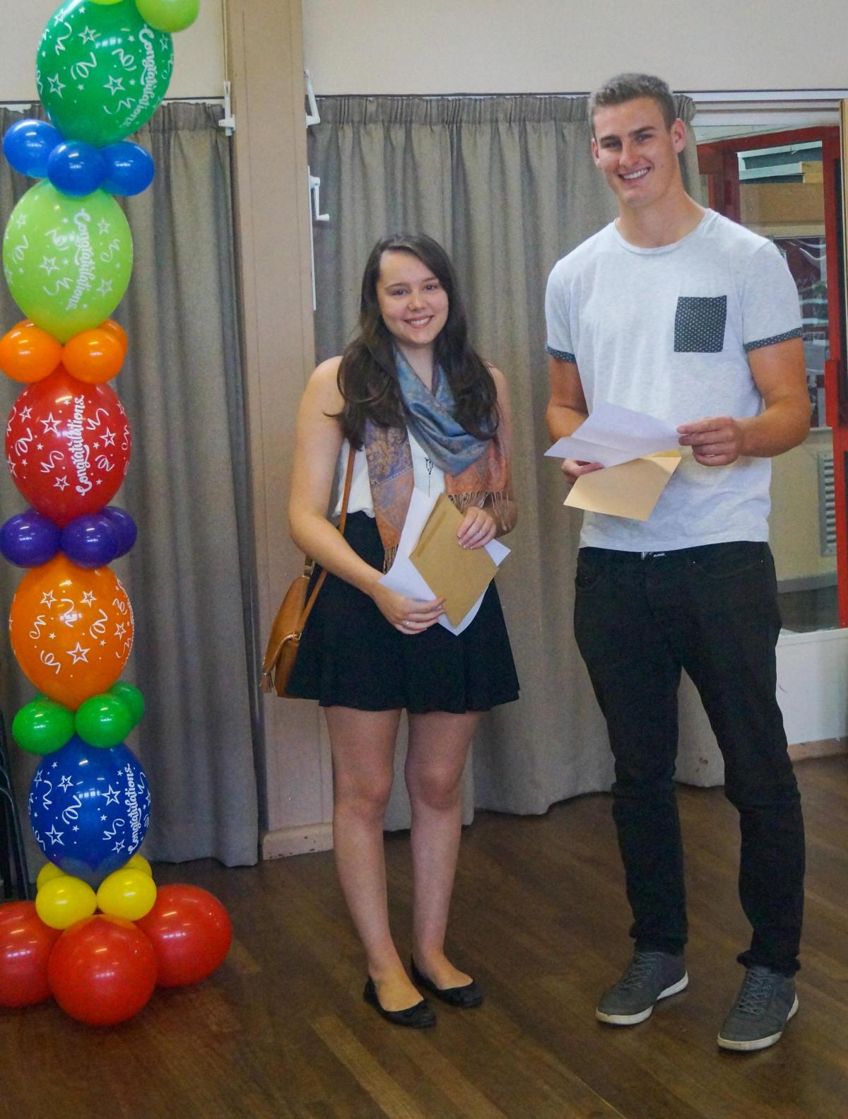 Leah Daly and Sam Harcombe from Dyson Perrins