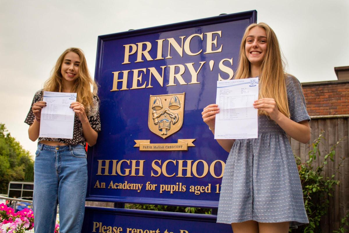 Katherine Wright and Molly Hardwick from Prince Henry's