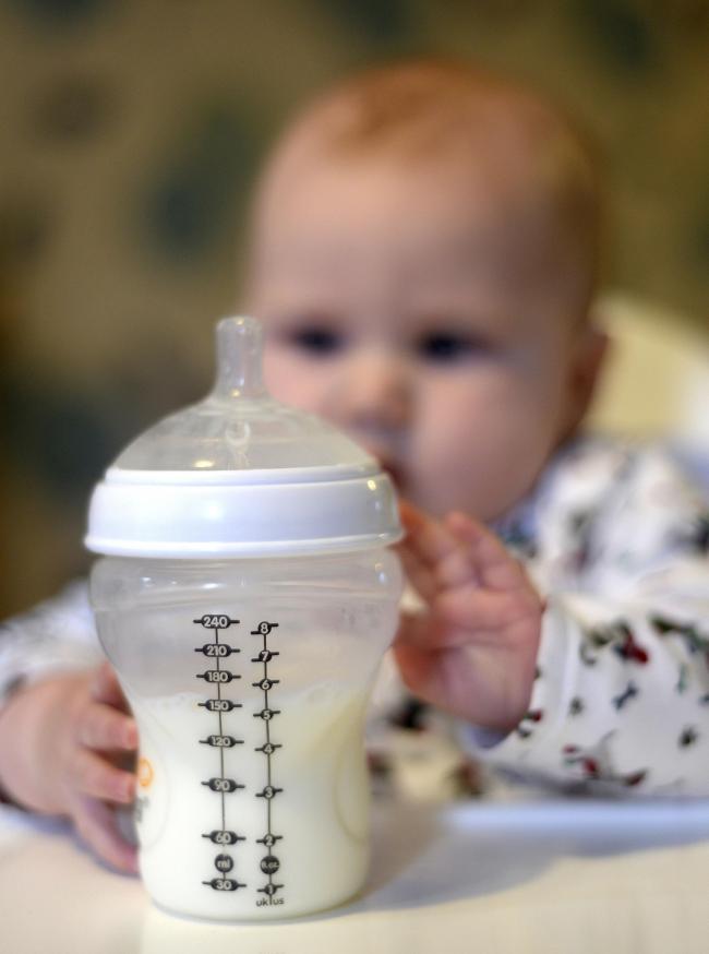 CONTROVERSY: The NHS group in charge of the city's hospital will no longer provide free baby milk formula. Picture: Andrew Matthews/PA Wire.