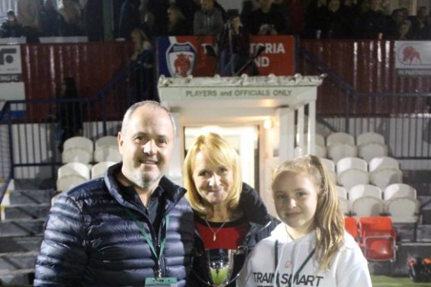 FAMILY: Tom's parents Vicki and Ian Jones with their daughter Ellie 